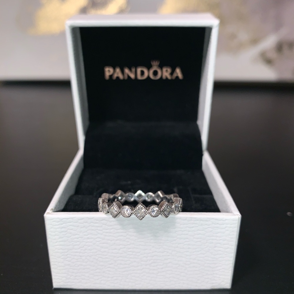 Pandora Sparkling Ring size 58 USA size 8.5